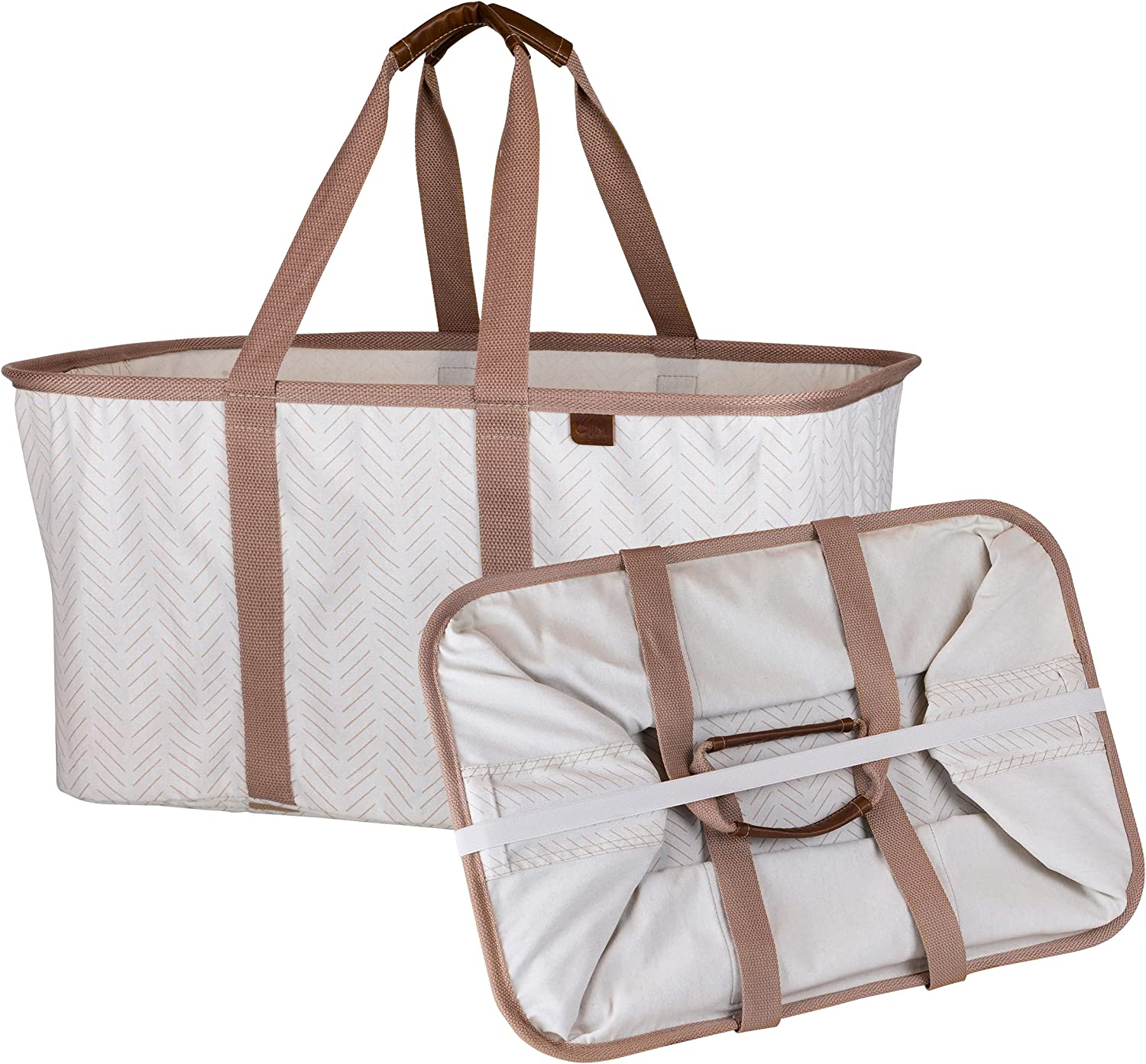 CleverMade Collapsible Fabric Laundry Basket